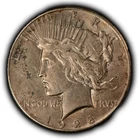 1928 $1 Silver Peace Dollar - Key Date - AU/UNC Dets - SKU-B5775