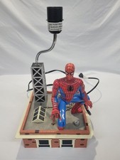 Retro Animatronic Spider Man Lamp Marvel Comics Read 