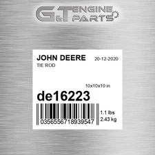 DE16223 TIE ROD fits JOHN DEERE (Surplus Open Box)