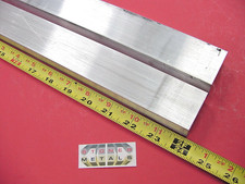 2 Pieces 1-1/4"x 1-1/2" ALUMINUM 6061 FLAT BAR 24" long T6511 Solid Mill Stock