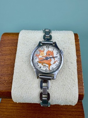 ZARIA (ZARJA) Mechanical Wristwatches Classic Vintage children's watch Fox ussr