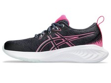 Size 3 - ASICS Kid's Gel-Cumulus 25 Grade School Shoes Tarmac/HOT Pink
