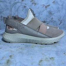 ECCO 36 ST.1 Lite Women's Size 5.5 Shoes Beige Slip On Comfort Athletic Sneakers