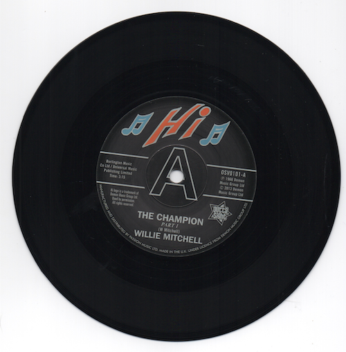 WILLIE MITCHELL The Champion -  Northern Soul DEMO 45 (Outta Sight) 7"" Vinyl