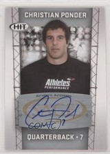 2011 SAGE Hit Auto Silver Christian Ponder #A7 Auto 0o9