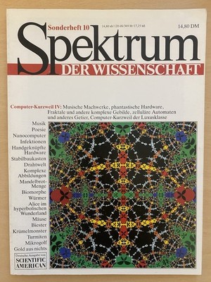 Spektrum der Wissenschaft   Computer-Kurzweil IV | Scientific American#32