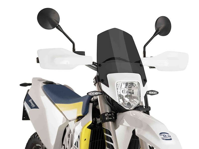 Puig 9867F Windshield Naked New Generation Sport, Smoke Dark - Image 3