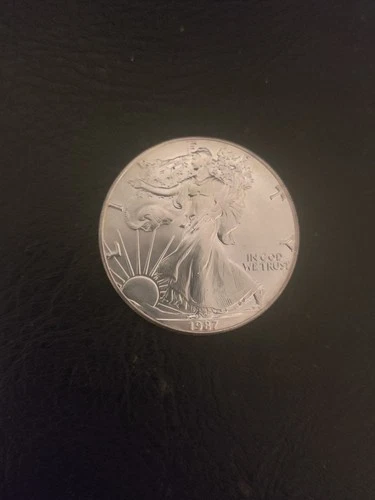 1987 American Silver Eagle 1 oz bullion collectable