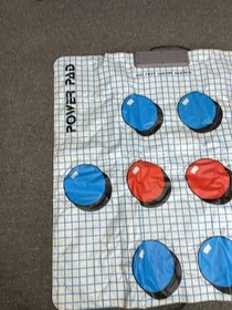 Vintage Nintendo Power Pad Official OEM NES-028 Floor Mat Controller UNTESTED