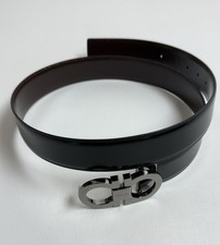 Salvatore Ferragamo Gancini Reversible Belt Size 34 RETAIL 550 230