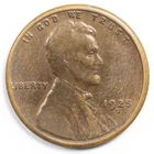 1925-S Lincoln Wheat Cent Extremely Fine+ (XF+) San Francisco Mint