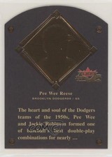 2002 Fleer Fall Classic Hall of Fame Plaques /1984 Pee Wee Reese #17HF HOF no9