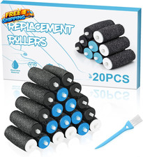 10/20Pcs Pedi Replacement Rollers ​Compatible with Amope Pedi Perfect Refills
