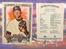 2025 Topps Allen & Ginter - Derek Jeter #21 Baseball NM