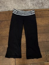Lululemon Capri Pants Women's Size 8 Black