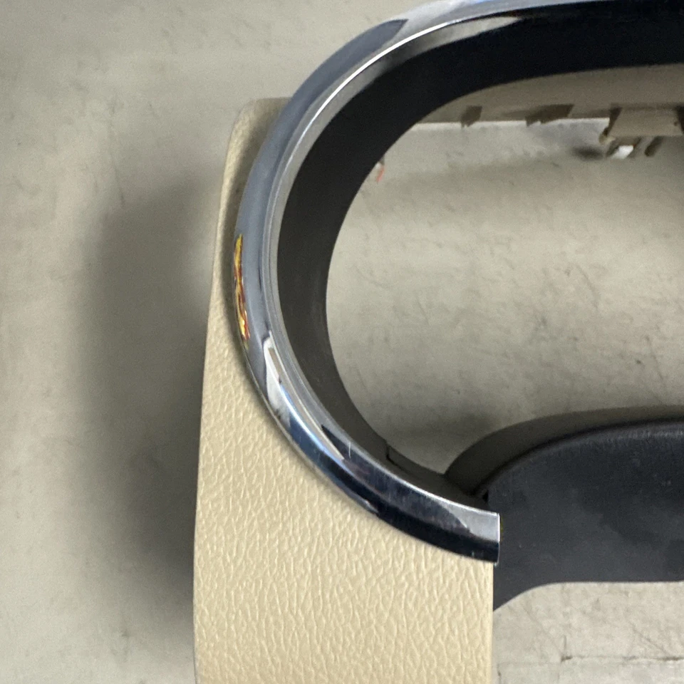 2006 Ford Explorer Cluster Bezel Trim Tan / Beige 6L24-78044D70-B - Image 3 of 4