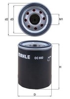 ÖLfilter Knecht OC 602 FÜR Daimler Jaguar Land Rover SchmierÖLfilter