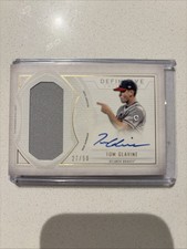 2019 Topps Definitive Collection Tom Glavine DARC-TG Autograph Braves 27/50 Card