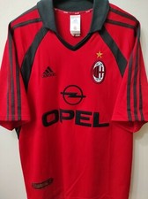 AC MILAN 2001-2002 Opel camiseta shirt trikot maillot maglia