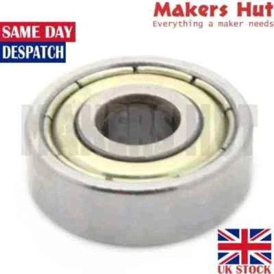 688ZZ 8mm x 16mm x 5mm Shielded Deep Groove Ball Bearing 688 ZZ