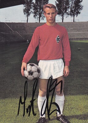 Berti Vogts - Bergmann-Karte WM 1970 - original signiert