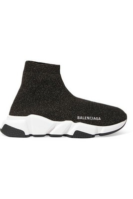 black and gold balenciaga shoes
