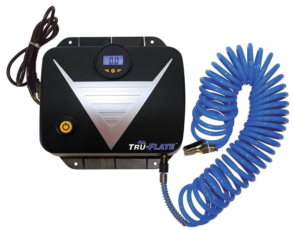 Plews 16-250 Tru-Flate без бака настенное крепление гараж датчик накачки со шлангом 25 футов - Изображение 2 из 4