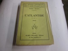 L'ATLANTIDE ..PIERRE BENOIT .1920..ALBIN MICHEL
