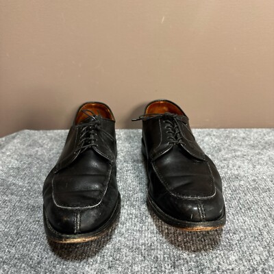 Allen Edmonds Dress Shoes Mens 11.5 D Black Leather Lace Up 