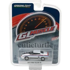 Greenlight GL Muscle 1973 Ford Falcon XB 1:64 Diecast Model Car White 13190 E 