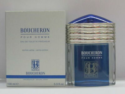 Boucheron Pour Homme Limited Edition 3.3oz/100mlEau De Toilette Fraicheur Sealed