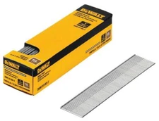 DEWALT DBN18100-2 18 GAUGE 1 INCH BRAD NAILS 2500 COUNT SMOOTH COATED 4591764