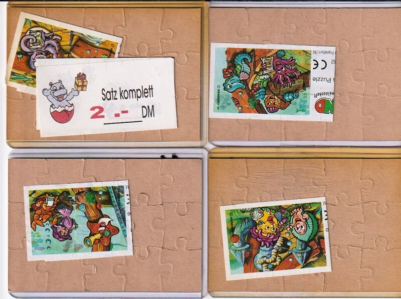 Ü Ei Superpuzzle Aqualand alle 4 Puzzle in Hülle + BPZ - Bild 2 von 2