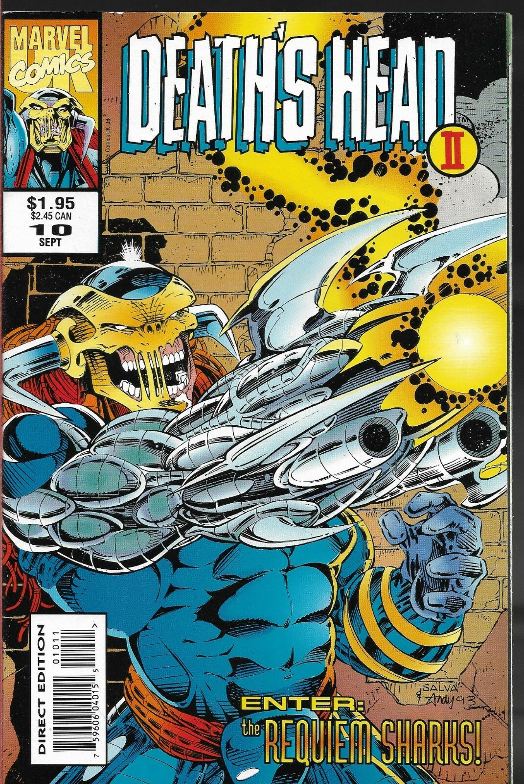 DEATH'S HEAD II (1992) #10 - Back Issue (S)