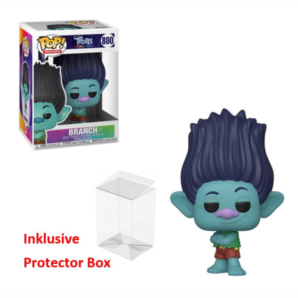 Figura De Rama Funko Pop Dreamworks Trolls World Tour #880 Sellada + Caja Protectora