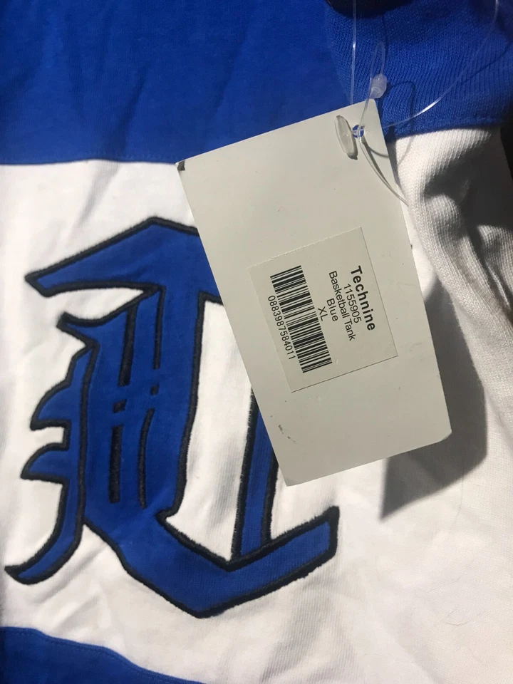 Nueva camiseta sin mangas de baloncesto Technine talla - color XL - azul Foto 3 de 3