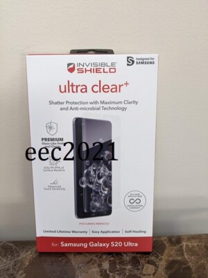 Zagg Invisibleshield Ultra Visionguard Zagg Samsung S20 Ultra ZAGG