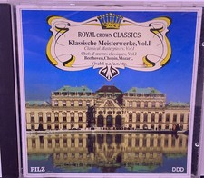 KLASSISCHE MEISTERWERKE VOL 1 CLASSICAL BAROQUE ROMANTIC CD 1989 12 TRACKS