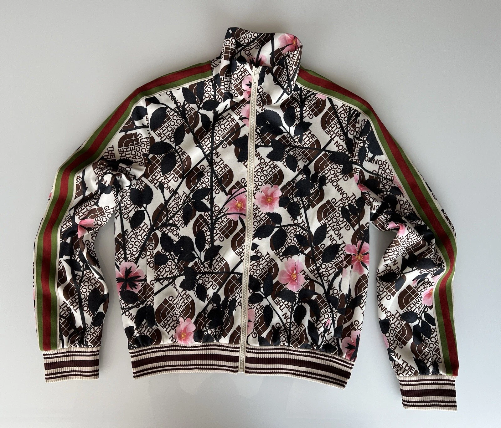 Giacca da pista unisex Gucci x The North Face MADE in ITALY TAGLIA L