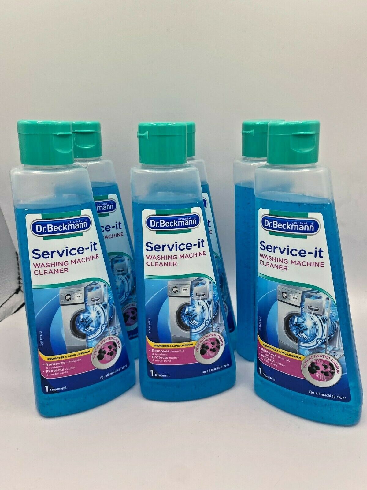 Dr Beckmann Washing Machine Cleaner Service it Deep Clean 250ml x3