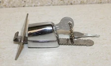 (EM) Vintage YALE® TRAVELOK™ Portable Security Travel Lock with 2 Keys