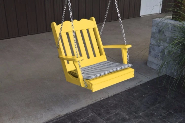 A&L Furniture Poly Royal English Chair - Thumbnail 4