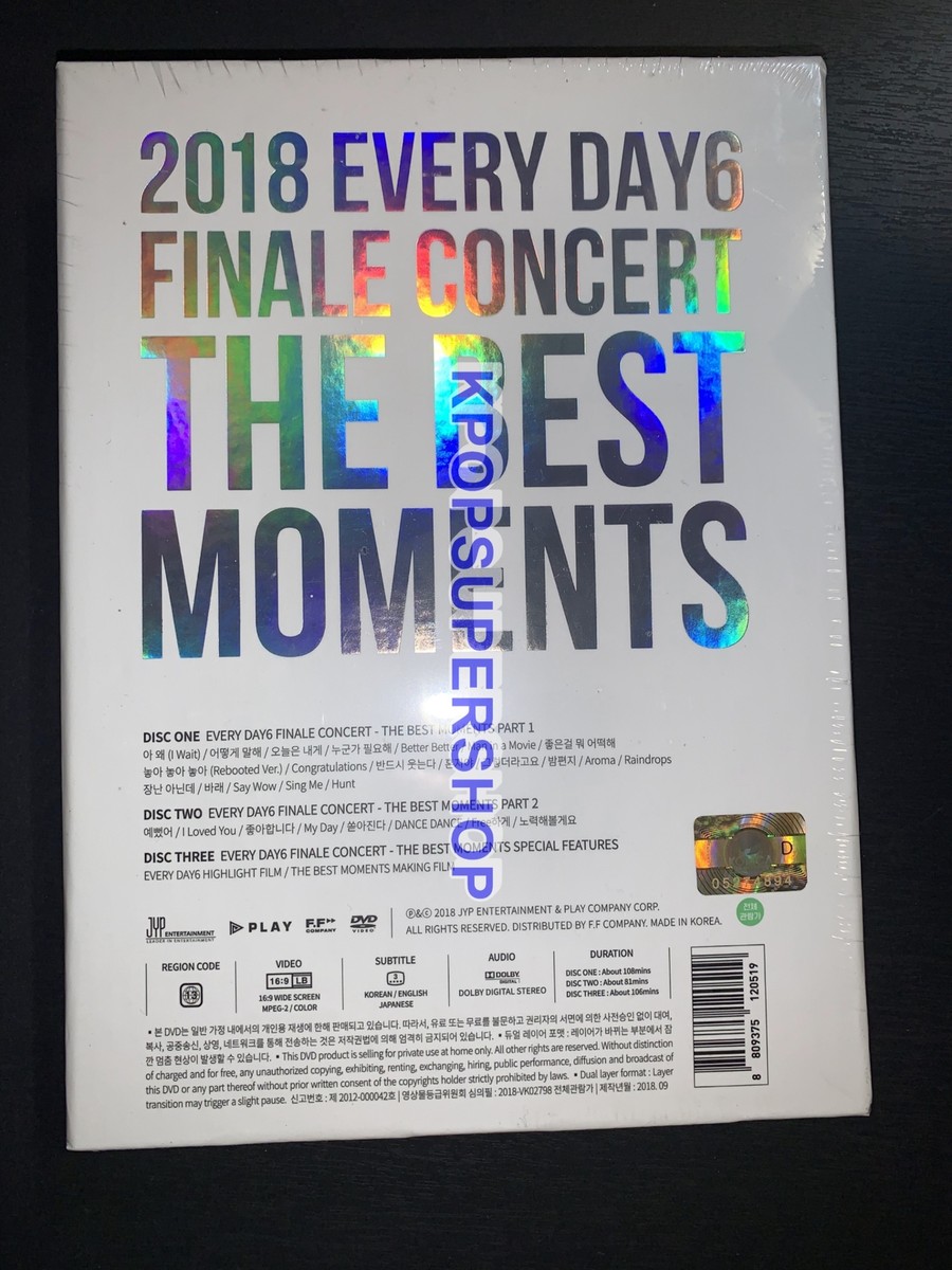 DAY6 DVD THE BEST MOMENTS 【公式通販】