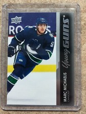 21-22 UD Upper Deck Series 1 Young Guns YG  Rookie RC #235 MARC MICHAELIS