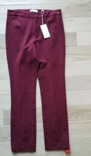 Vince crop trousers pants Burgundy sz.4 NWT $295 style VO77921498 