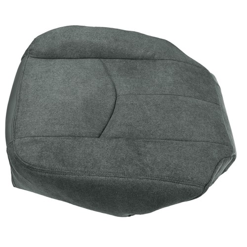Fodera Sedile Lato Guida Soillar Per Chevy Silverado/GMC Sierra 1999-2002 – Pelle Auto Grigio Scuro, Riscaldabile - 2