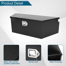 39x12x16.5 Tongue Truck Tool Box Steel Trailer Storage Organizer Wlock Key 39x12x16.5 Tongue Truck Tool Box Steel Trailer Storage Organizer Wlock Key