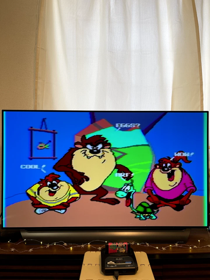 Taz Mania Mega Drive Japón (Caja Original, Manual) Foto 3 de 4