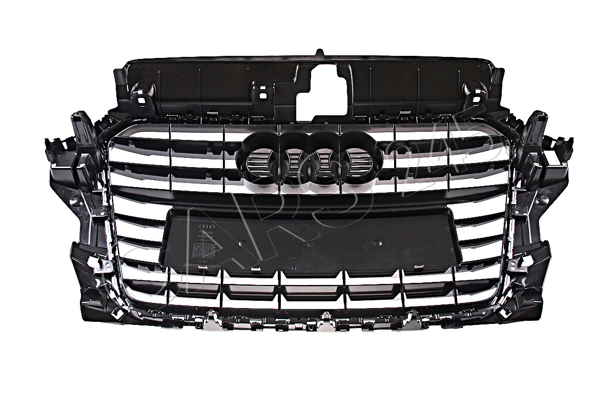 Genuine AUDI A3 Cabriolet Radiator Grille Black-Glossy  