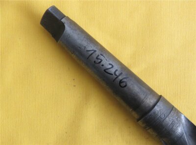 HSS Spiralbohrer Ø 27,5 mm - MK 3 - L 250 mm - Superus DDR Konusbohrer Bohrer